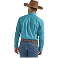 thumbnail image 2 of Wrangler George Strait Turquoise Print - Mens Shirt  - 112338088, 2 of 3