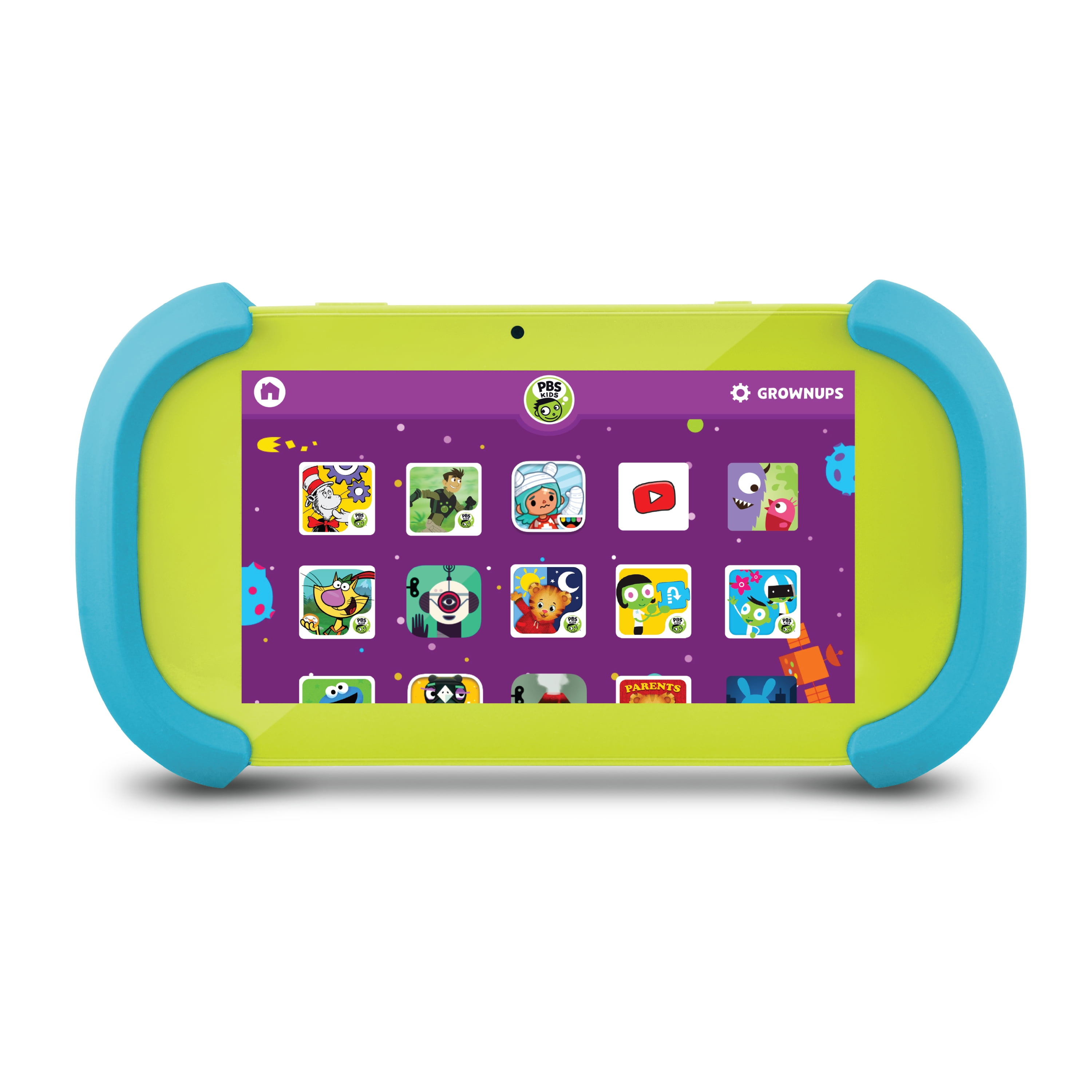 Pbs Kids Playtime Pad 2 0 7 Hd Kid Safe Android Tablet Live Tv Pbskd70 2nd Generation Walmart Com Walmart Com