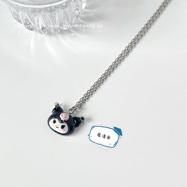 Hello Kitty Sanrio collar Anime Kawaii Hello Kitty cosas luz lujo ajustable clavícula cadena Y2k accesorios niña regalo xuanjing unisex