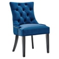 thumbnail image 4 of Modway Regent Tufted Performance Velvet Dining Side Chairs - Set of 2 in Navy, 4 of 10