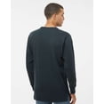 J America Men's Vintage Brushed Jersey Henley Shirt - Vintage Navy, 3XL, 100% Cotton
