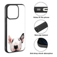 thumbnail image 2 of FINCIBO Soft Rubber Protector Cover Case for Apple iPhone 14 Pro 6.1" 2022, Animal Bull Terrier Dog, 2 of 5