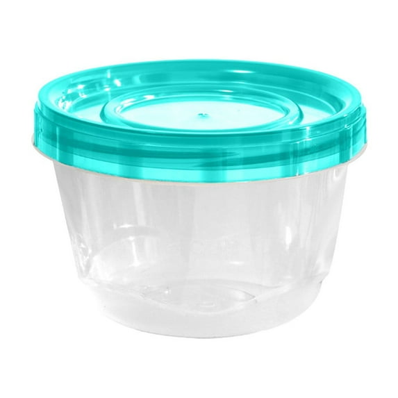 XYRSRUW Refrigerator Storage Containers, Food Preservation Containers with Lids, Small Lunch Boxes for Soup and Snacks, Stackable Food Packaging Boxes for Kitchen Organization(Blue)