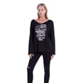 thumbnail image 3 of Monfince Women’s V Neck Long Sleeve Tops Workout Yoga Loose Lightweight Flowy Fall Tee Shirts US 6-14, 3 of 5