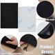 thumbnail image 4 of 5 parches de reparación de 30 x 20 cm (11,8 x 7,8 pulgadas), autoadhesivos, de tela de ante, con reverso negro y protector de suela antideslizante., 4 of 5