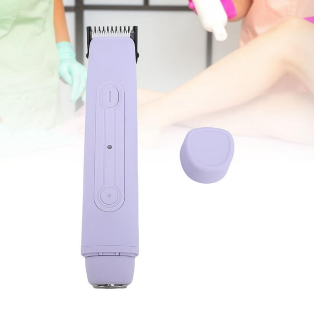 Recortadora Eléctrica Para El Cabello, 2 En 1 Depilación De La Depiladora Para Mujeres, IPX6, Peluquero Recargable Para Mujeres, área De Bikini, Piernas, Axilas