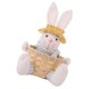 thumbnail image 4 of Figura de conejo de Pascua con cesta para guardar dulces, cubo para huevos, recuerdo de fiesta de Pascua, 4 of 5