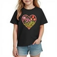 thumbnail image 2 of hengsof Children's Basic Round Neck Short Sleeve T-shirt, 2 of 3
