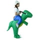 thumbnail image 5 of Disfraz inflable de unicornio/tiburón/sumo/caballo/payaso con soporte de mano para fiesta de Halloween para adultos/niños adecuado para 120 - 140cm de altura, 5 of 5