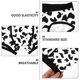 thumbnail image 3 of 2 Pcs Cow Pattern Underwear Couple Briefs Adorable Knickers (Free Size + L), 3 of 3
