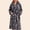 D Candycane, variant on Long Robes for Women Winter Plush Fleece Hooded Heart Print Bathrobe Soft Cozy Fluffy Sleepwear Nightgown with Pockets