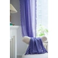thumbnail image 5 of Lace Hollow Crochet Curtains Boho Sheer Curtain Valance Window Treatment for Kitchen Cafe, Tier with Handmade Tassels Rod Pocket, 5 of 8