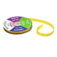 thumbnail image 2 of Yellow Satin Ribbon 3/8 Inch 100 Yards for Gift Wrapping, Weddings, Hair, Dresses, Blanket Edging, Crafts, Bows, Ornaments; by Mandala Crafts, 2 of 5