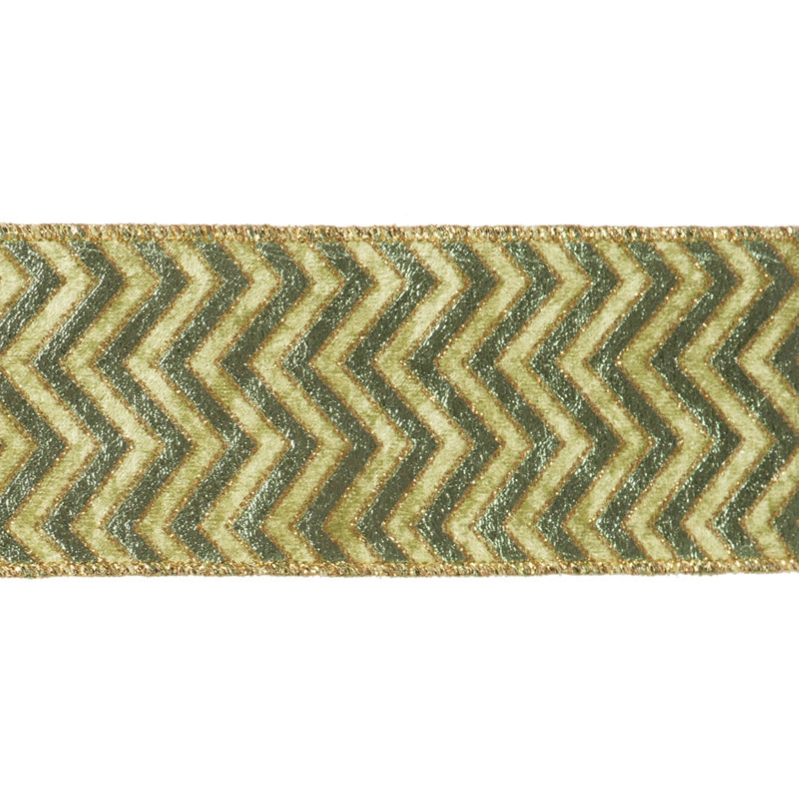 Chevron Lame Ribbon by Vickerman