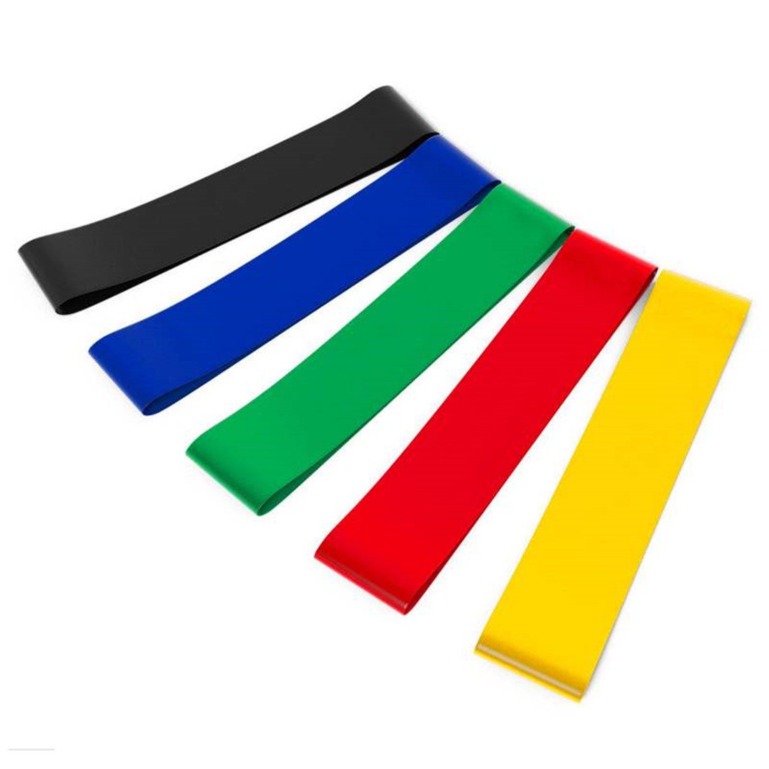 Bluebird Resistance Bands, Work up bands with Carry Bag, Exercise Loop Bands with 5 Sets of Different Tension Level for Physical Therapy, Strength Training and Home Workout