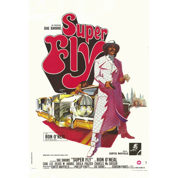 Superfly 1972 27x40 Movie Poster French Walmart Com