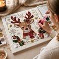 thumbnail image 5 of Christmas Diamond Art Kits for Adults 5D DIY Paint with Frame Holiday Decor Craft by OVFUIZ, 5 of 8