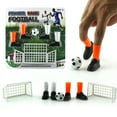 thumbnail image 2 of Finger Finger With Two Soccer Toy Sets Goals Toy Party Game Education, 2 of 5