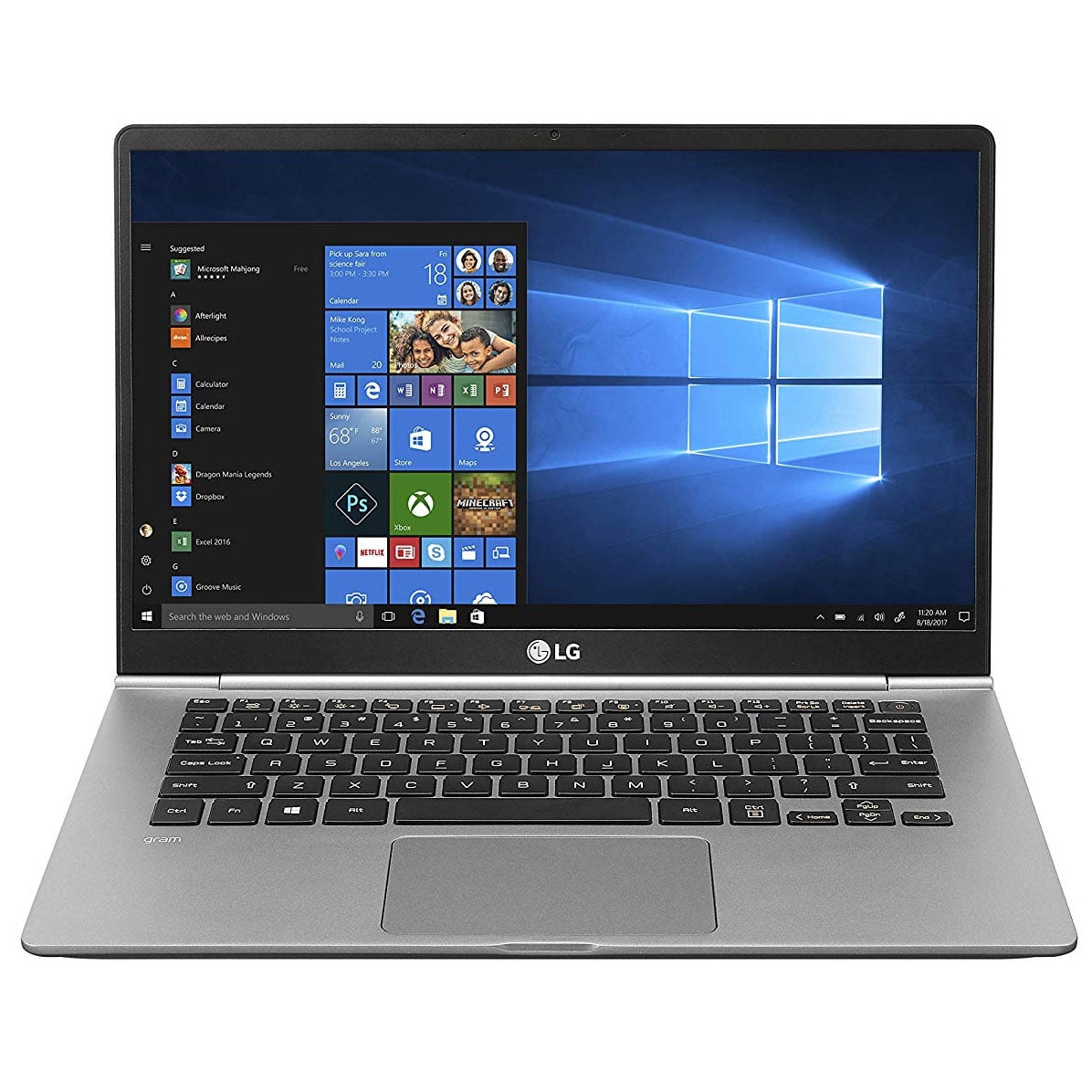LG Gram 14 inch UltraLightweight Touchscreen Laptop with Intel Core i7, 14Z990R.AAS7U1
