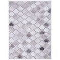 thumbnail image 2 of Contemporary Home Living 3' x 5' Diamond Patchwork Area Throw Rug - Gray and Cream, 2 of 7