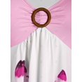 thumbnail image 3 of Talla grande mariposa floral abierta camiseta Rosegal  Camisetas tallas grandes, 3 of 5
