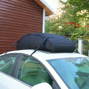Hyper Tough, Car Storage, Waterproof Rooftop Cargo Carrier, Black, Universal