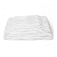 thumbnail image 1 of Ensemble de Draps en Microfibre Brossée Grand Lit, Blanc, 1 of 5
