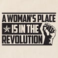 thumbnail image 2 of CafePress - Womans Place In Revolution Tote Bag - Unisex Canvas Tote Bag, Beige, 1-Piece, 2 of 7