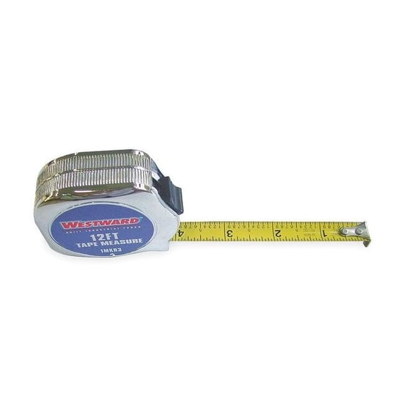 Westward 12 ft Tape Measure, 1/2 in Blade 1MKR3