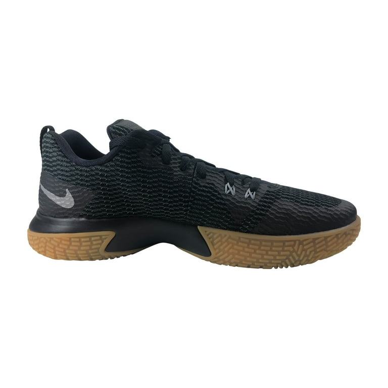 Zoom Live II Basketball Shoe, Black/Reflective Gum, 11.5 Walmart.com