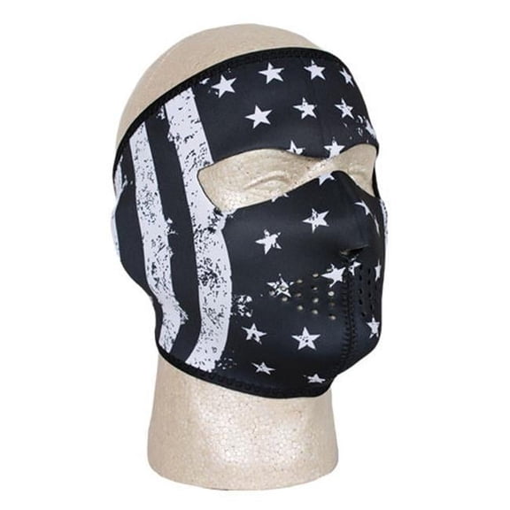Youth Neoprene Face Mask, Full - Black & White