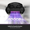 thumbnail image 6 of Eka E20 Plus Robot Vacuum with Bagless Self Emptying Station, Robotic Vacuum and Mop Combo, 45-Day Capacity, Upgraded 8000Pa Suction and Anti Hair-Tangling Brush, LiDAR Navigation, App Control, 6 of 7