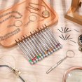 thumbnail image 2 of CNKOO Precision Screwdriver Set 0.6-2.0mm High Hardness Steel Micro Cross Screwdriver Kit for Watch Eyeglasses Jewelry Work Electronics Repair, 2 of 8