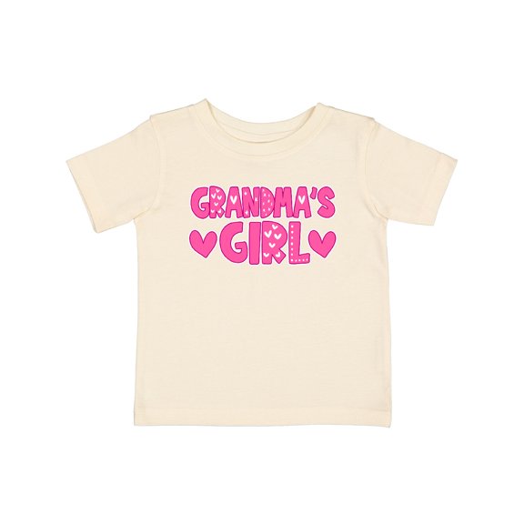 Inktastic Grandma's Girl Granddaughter Gift Girls Baby T-Shirt