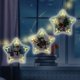 thumbnail image 1 of Cuadros Decorativos 5D DIY Diamond Painting Likrtyny Árbol de Navidad LED luces de Estrellas colgantes GSD01, 1 of 7
