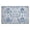 Vintage Watercolor Floral Pattern, variant on 32"x20" Door Mat Mat Absorbent & Non-Slip Entryway Rug Washable Floor Mat Pastel Blue Shape Pattern