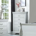 thumbnail image 2 of Bowery Hill 5 Drawer Chest in Platinum, 2 of 6