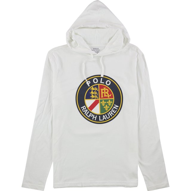 Sudadera con capucha Ralph Lauren Esquiador alpino Hombre Blanco Mediano