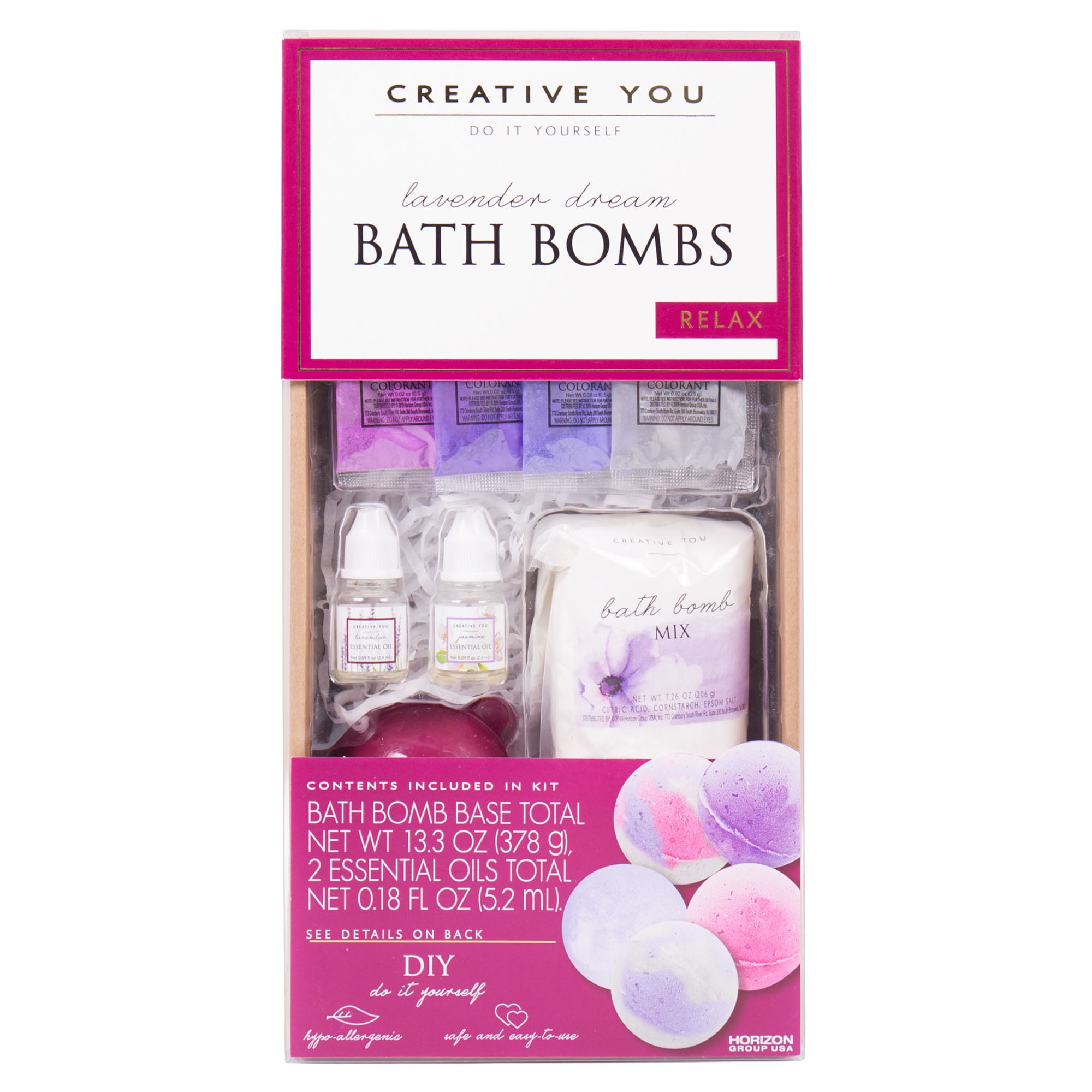 Creative You D.I.Y. Lavender Dream Bath Bombs