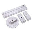 thumbnail image 1 of Kit de ánodo de aluminio, kit de ánodo de aluminio 818298A Ánodo de aluminio con pestaña de ajuste plana Ánodo de aluminio para barra exterior Uso conveniente, 1 of 9