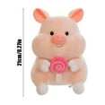 thumbnail image 6 of Brainybuger The P-ink Cute Pig Stuffed Animated Plush Soft Toy for Kids Ages 2 to 4 for Girls Boys Baby Birthday Gift, 6 of 6