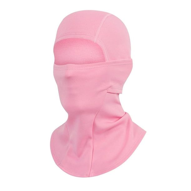 Penkiiy Niños Balaclava de invierno, máscara de esquí para niño y niña Máscara movible a prueba de viento Máscara térmica de esquí para clima frío Sombrero de invierno Máscara de