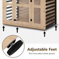 thumbnail image 5 of MCombo  Dog Crate Furniture, Dog Kennel Furniture Pet House End Table Indoor for Small/Medium Dogs, Solid Wood 1421 - Natural, 5 of 5