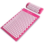 ProsourceFit Acupressure Mat and Pillow Set for Back/Neck Pain Relief and Muscle Relaxation