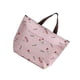 thumbnail image 5 of Minnieouse Fiambrera térmica, bolsa de transporte, bolsa aislada con cremallera, lavable, bolso de mano para niños y mujeres, viaje, hogar, cereza rosa 2Conjunto, 5 of 6