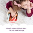 thumbnail image 6 of Melissa & Doug Food Groups Wooden Play Food Set Wit Crate – Protein - 5"x5"x2" - FSC Certified, 6 of 11