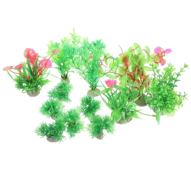 unbranded 12Ud Decorativas Para Acuario Fácil De Montar Color