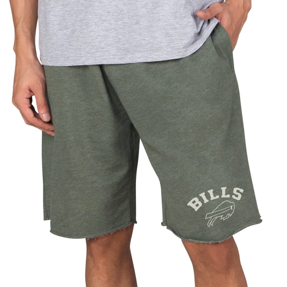 Men's Concepts Sport Green Buffalo Bills Mainstream Tri-Blend Shorts