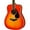 Autumn Burst, variant on Yamaha FG820 Dreadnought Acoustic Guitar