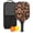 Black-4, variant on Pickleball Paddles Set Of 1, Fiberglass Surface, Animal, Leopard Print, 1 Paddle, 2 Balls & Bag